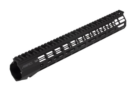 The Aero Precision M5 R-ONE AR10 handguard features a free float design to improve accuracy